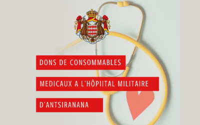 L’Hopital Militaire d’Antsiranana reçoit des consommables et équipements médicaux de la part du Consulat de Monaco