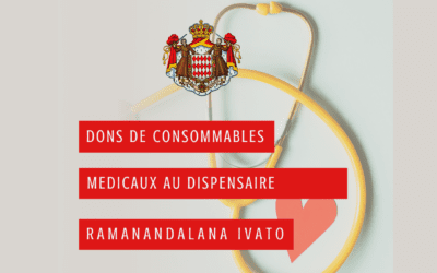 Le dispensaire Ramanandalana Ivato reçoit des consommables médicaux de la part du Consulat de Monaco
